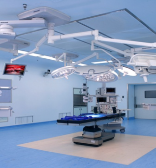 Surgical light and tables